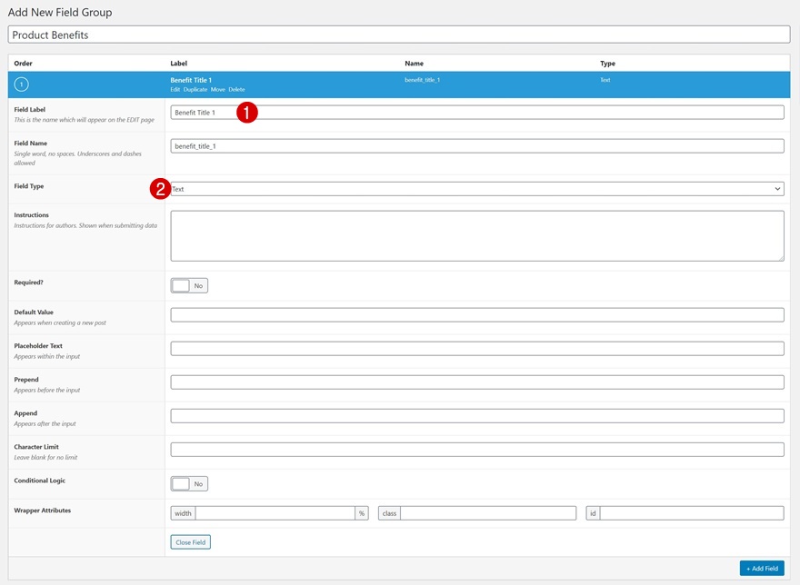 ürün fayda tablosu