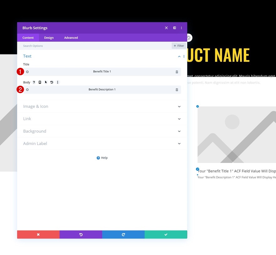 ürün fayda tablosu