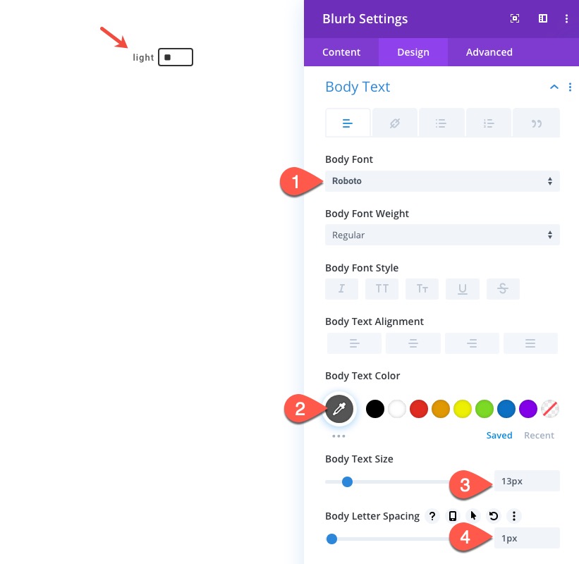 สลับโหมดมืดใน Divi