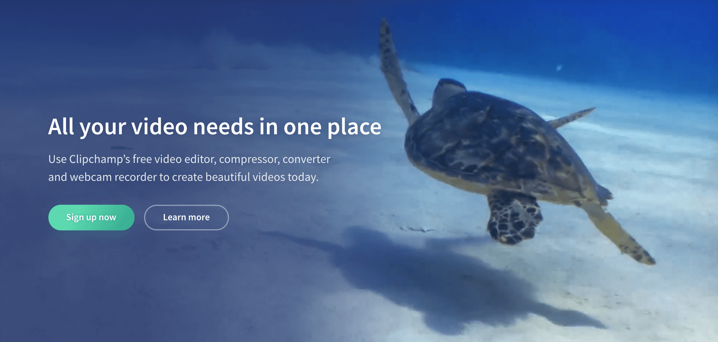 L'outil de création de vidéos en ligne Clipchamp.