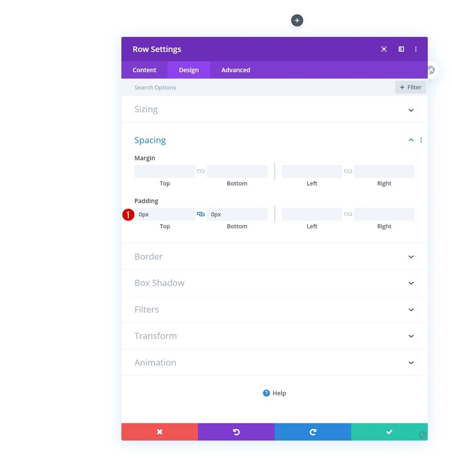 accrochage du défilement