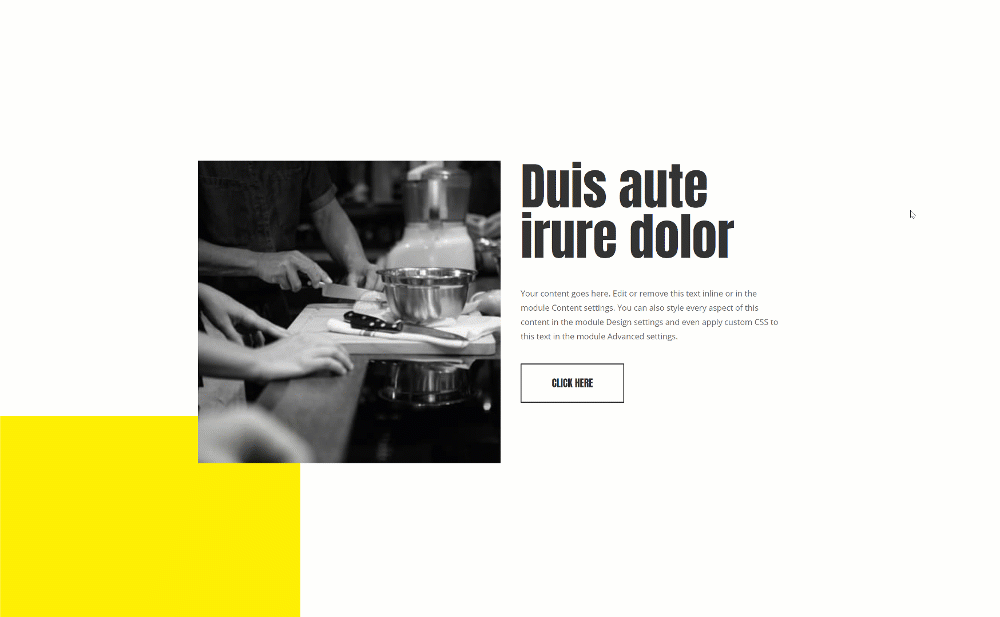 accrochage du défilement