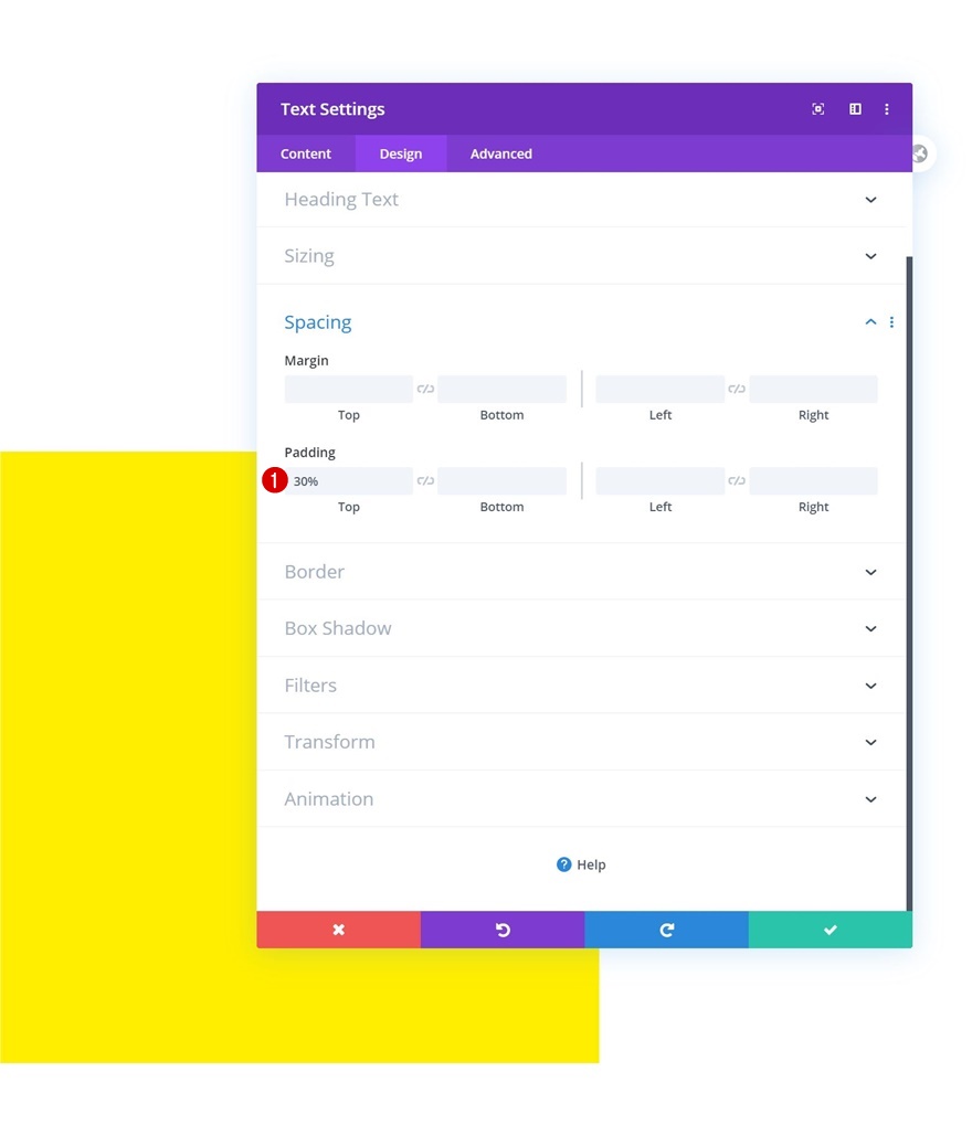 accrochage du défilement