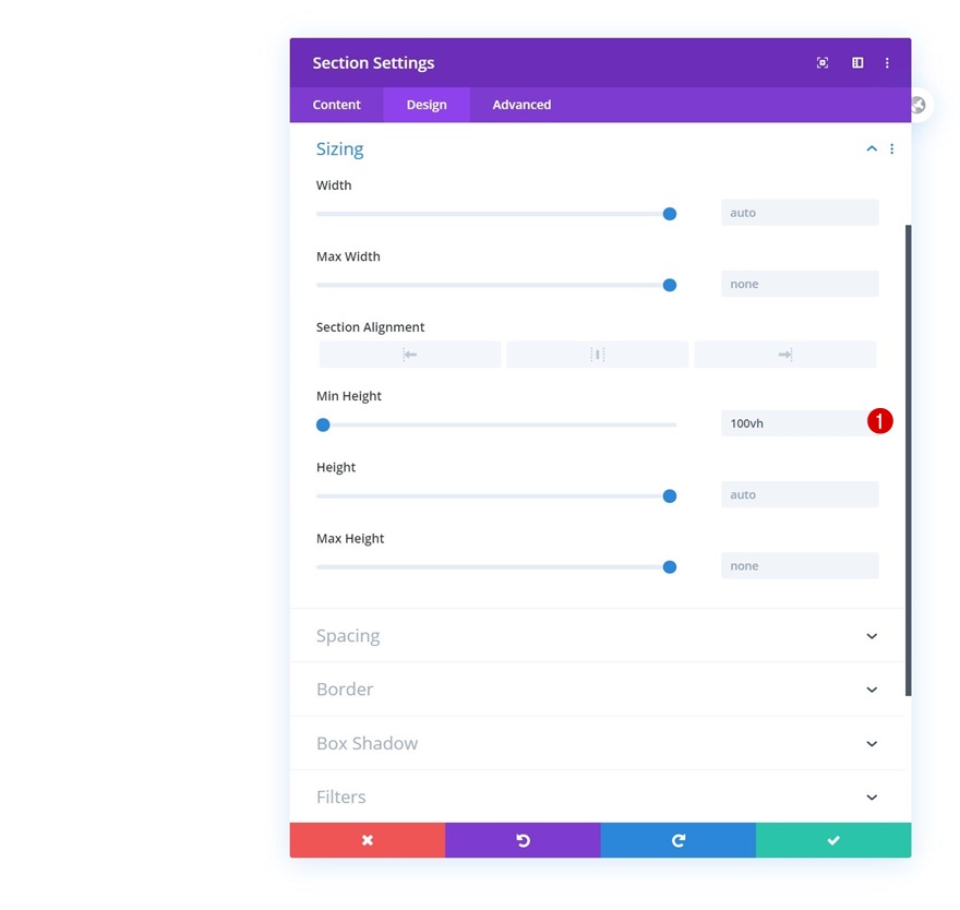 accrochage du défilement