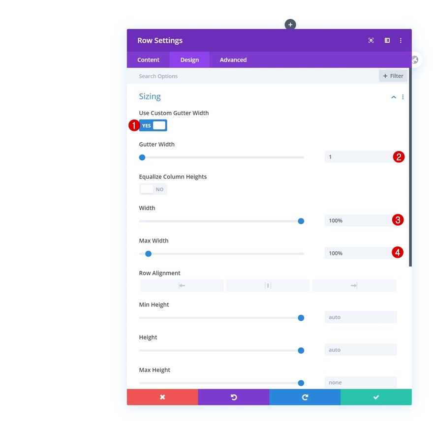 accrochage du défilement