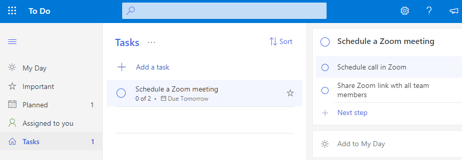การเพิ่มขั้นตอนให้กับงาน