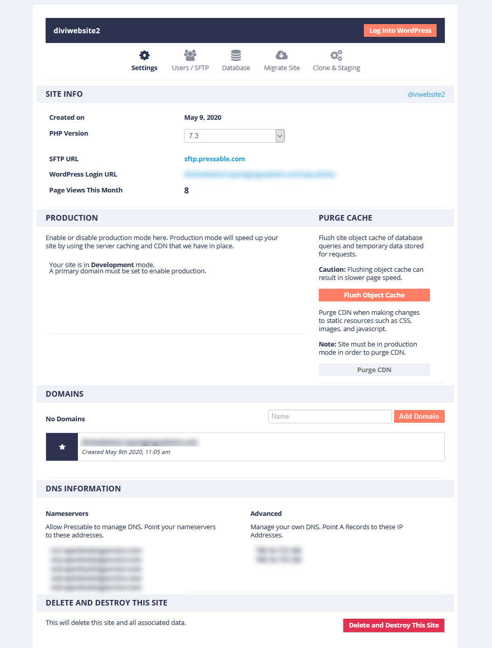 누를 수 있는 설정