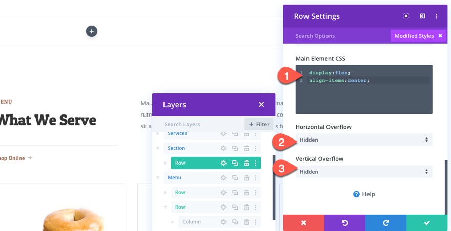 divi 위닝 스핀 스크롤 효과