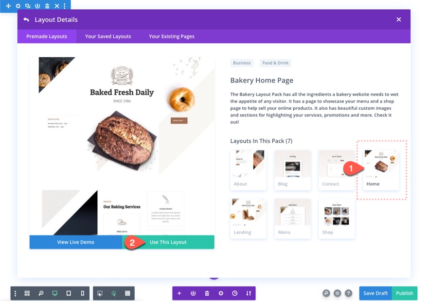 divi 위닝 스핀 스크롤 효과