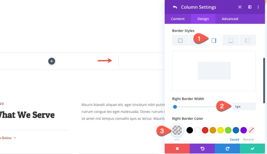 divi 위닝 스핀 스크롤 효과