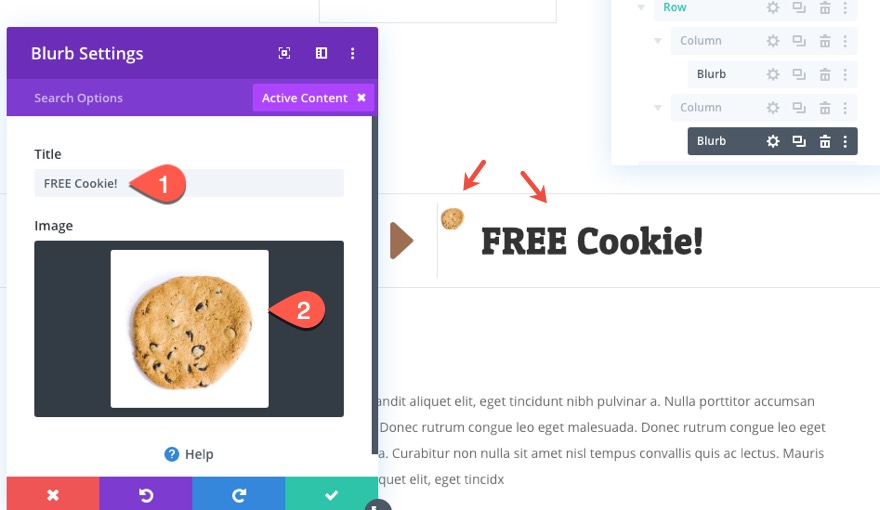divi 위닝 스핀 스크롤 효과