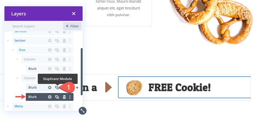 divi 위닝 스핀 스크롤 효과