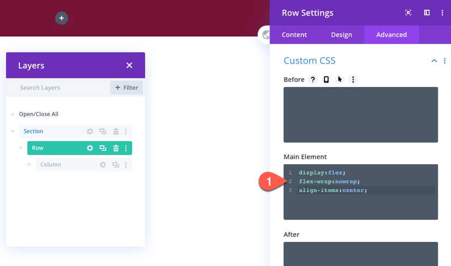 divi mobil iletişim çubuğu
