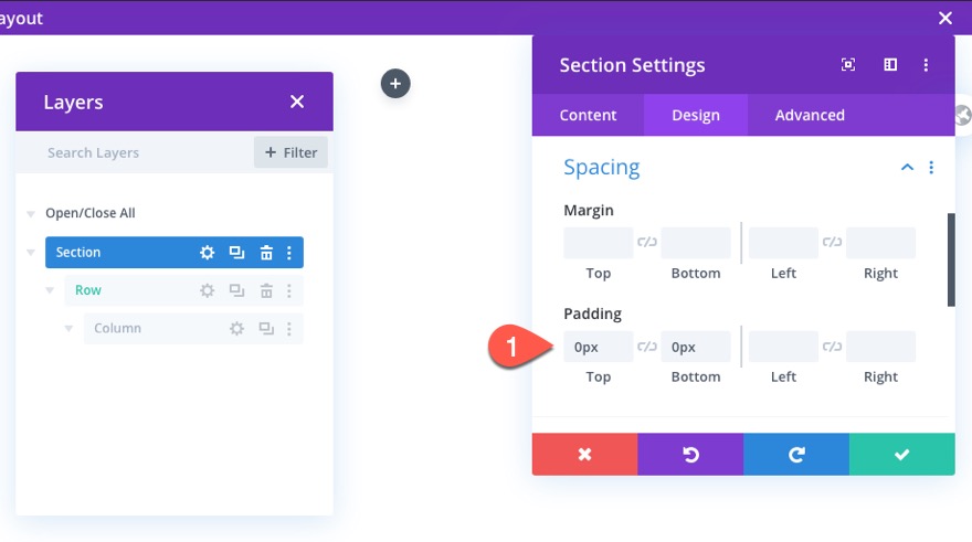 divi mobil iletişim çubuğu