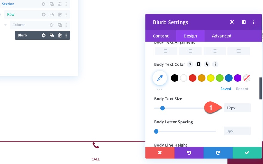 divi mobil iletişim çubuğu