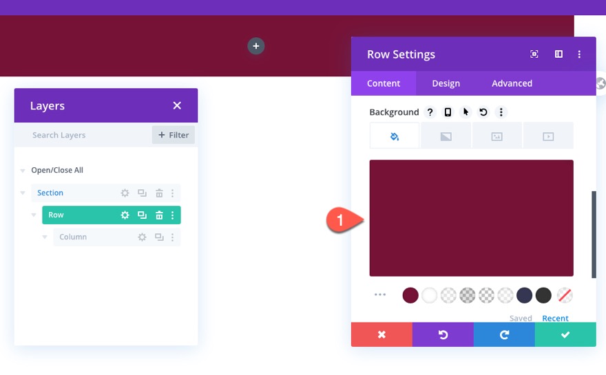 divi mobil iletişim çubuğu