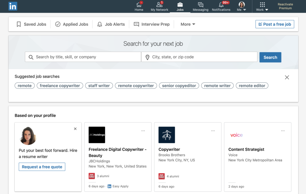 最高のジョブボード