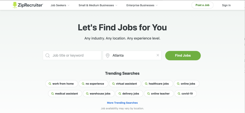 最高のジョブボード