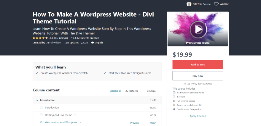 Comment faire un site Web WordPress - Tutoriel sur le thème Divi