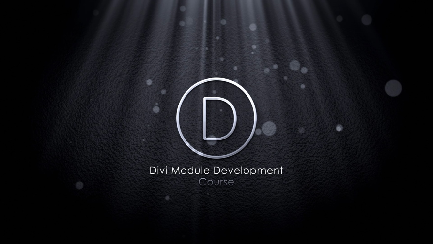 Développement de modules Divi avec react.js