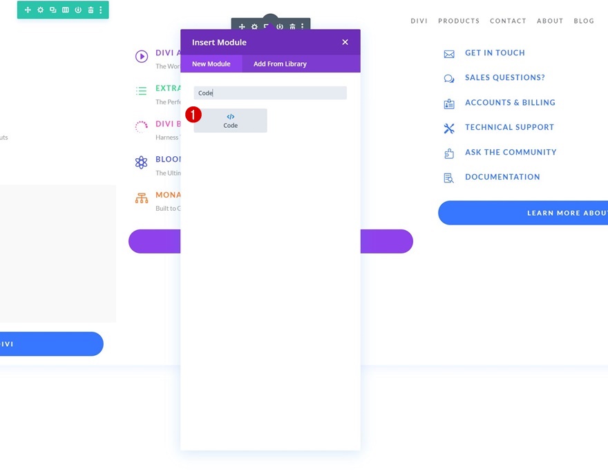 エレガントなテーマのドロップダウンメニュー