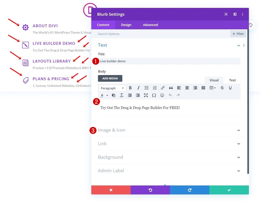 エレガントなテーマのドロップダウンメニュー