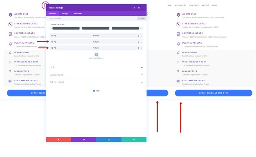 エレガントなテーマのドロップダウンメニュー