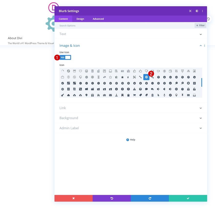 エレガントなテーマのドロップダウンメニュー