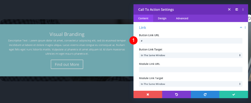 daftar navigasi portofolio yang dapat digulir