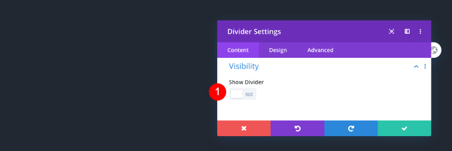 daftar navigasi portofolio yang dapat digulir