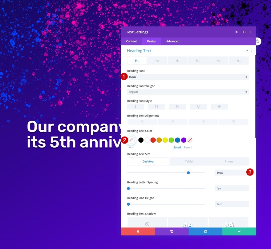 スパッタアニメーション