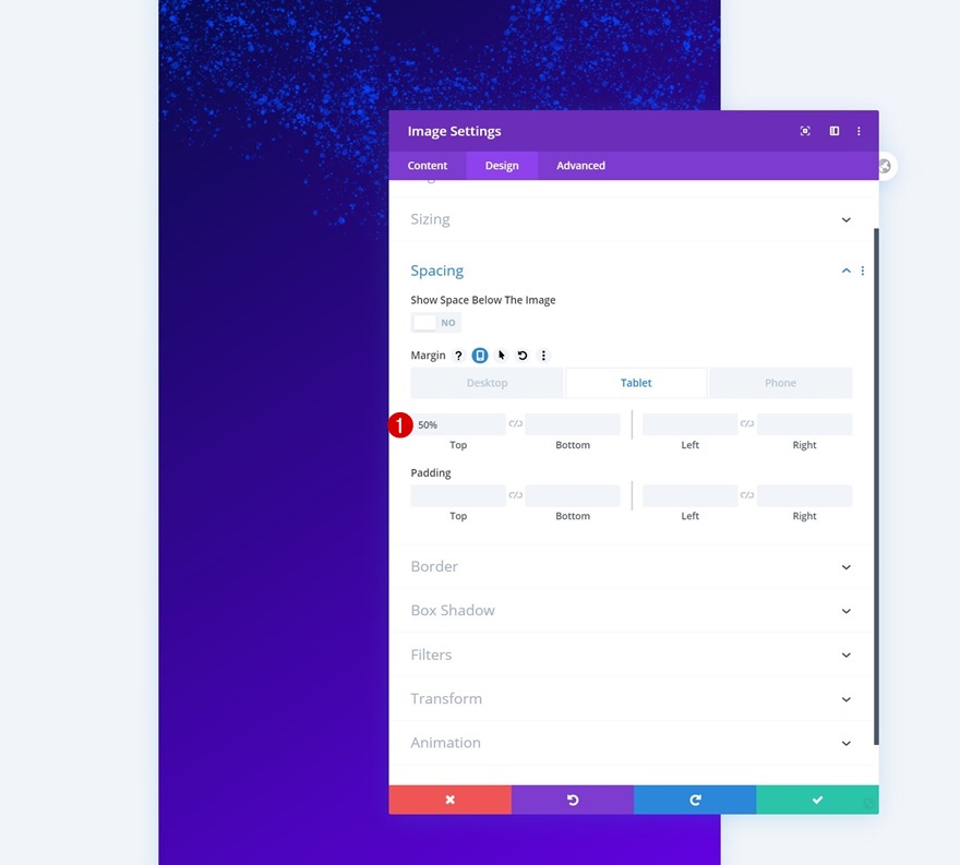 スパッタアニメーション