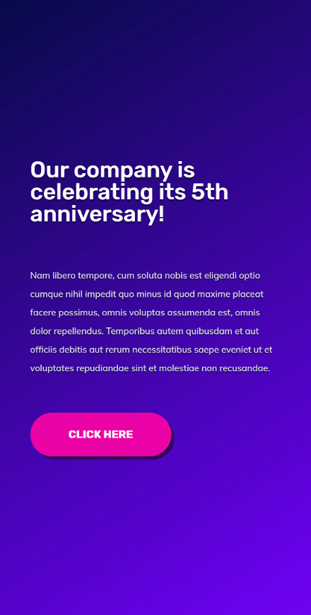 スパッタアニメーション