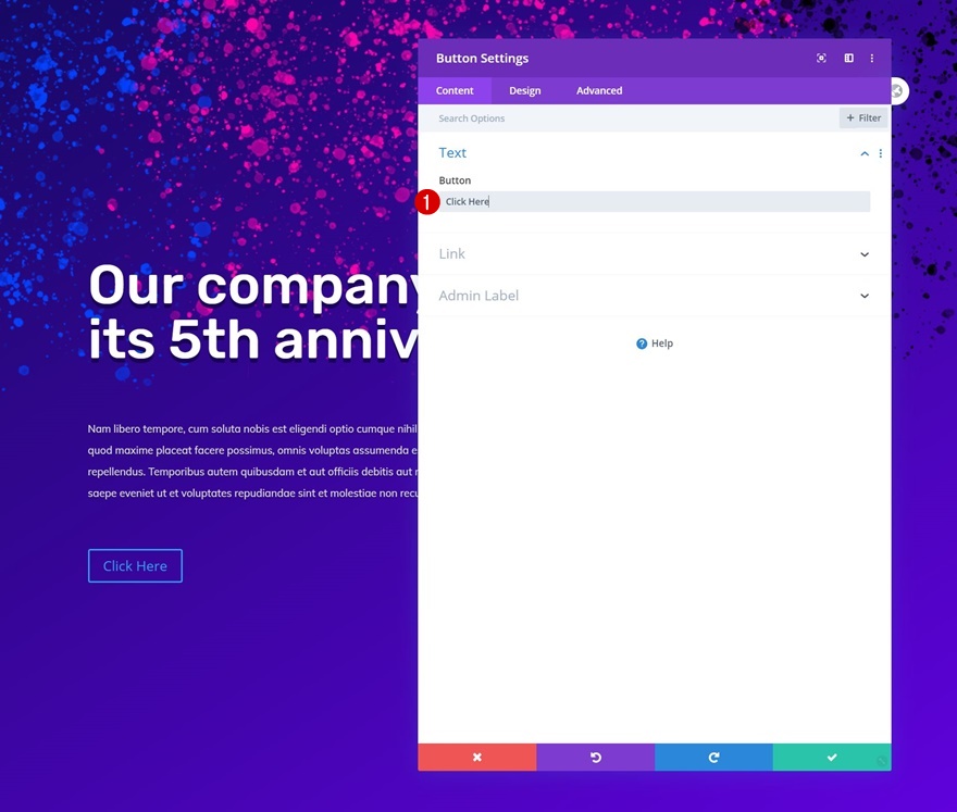 スパッタアニメーション