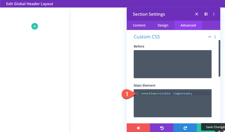 divi 수직 탐색 메뉴 및 헤더