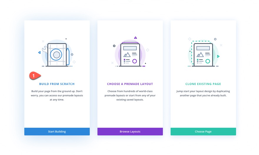 divi 수직 탐색 메뉴 및 헤더