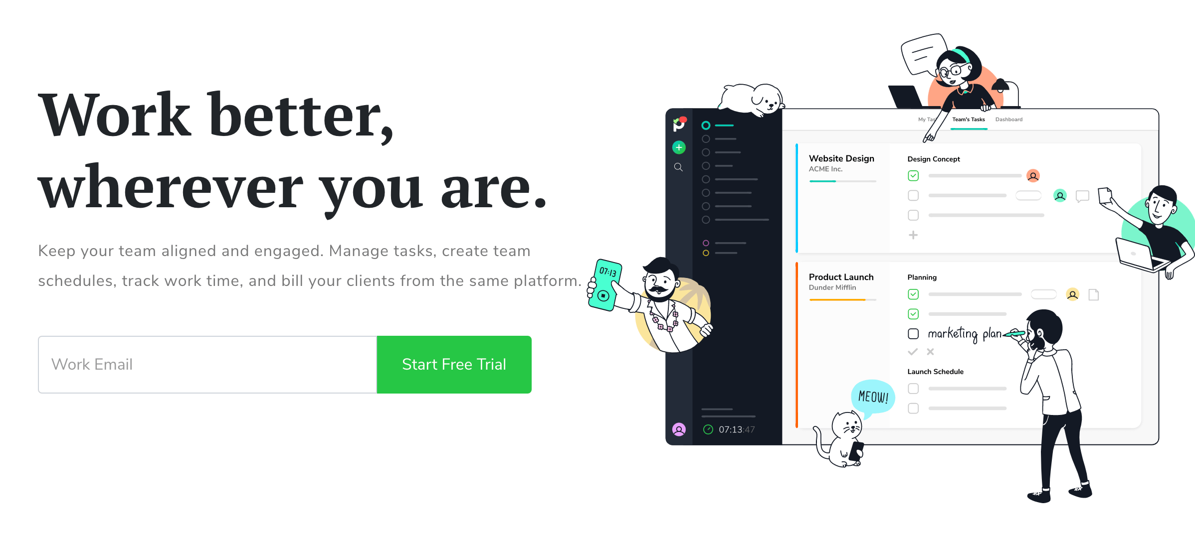 Paymo 프로젝트 관리 소프트웨어.