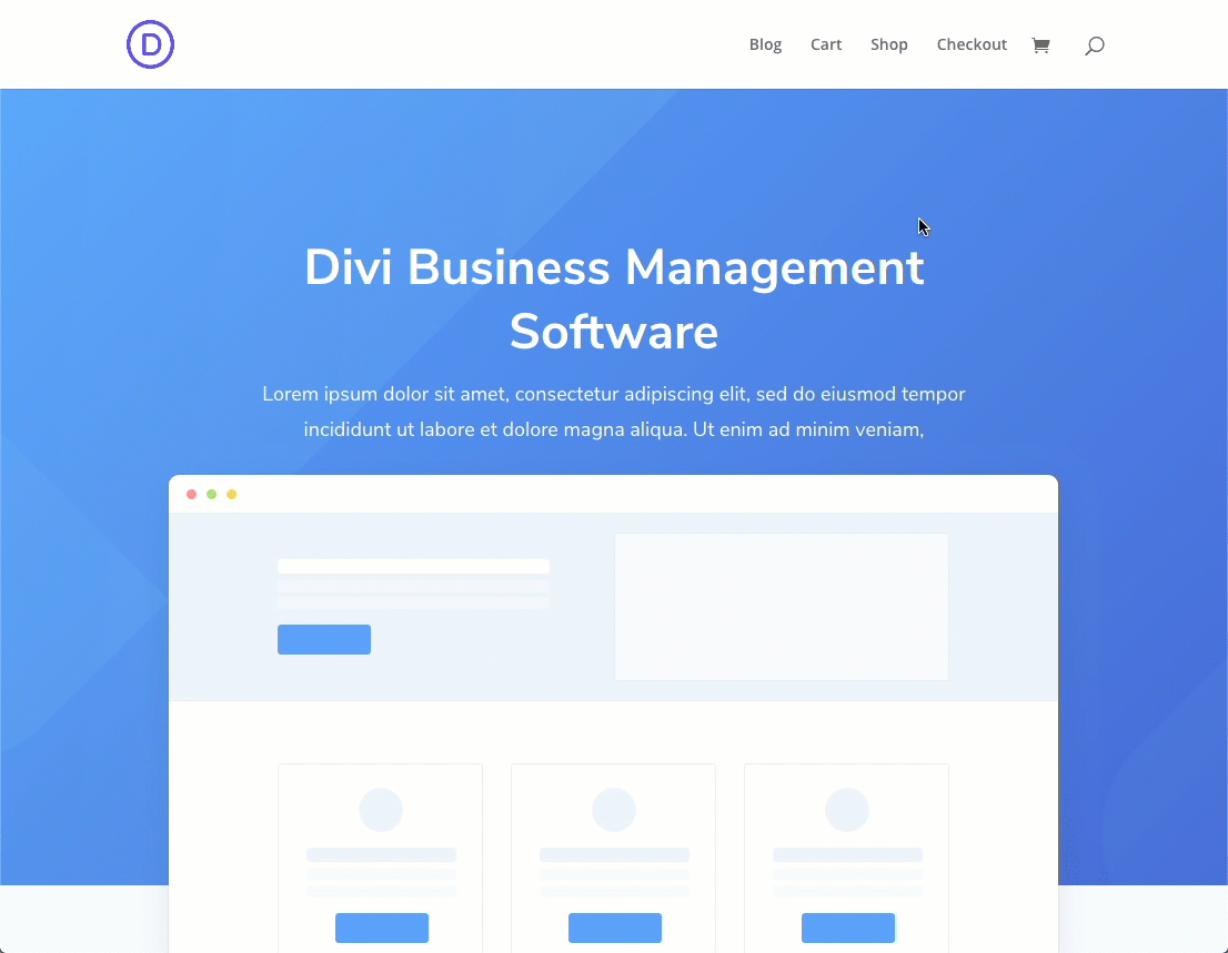 슬라이드 인 클릭 유도문안