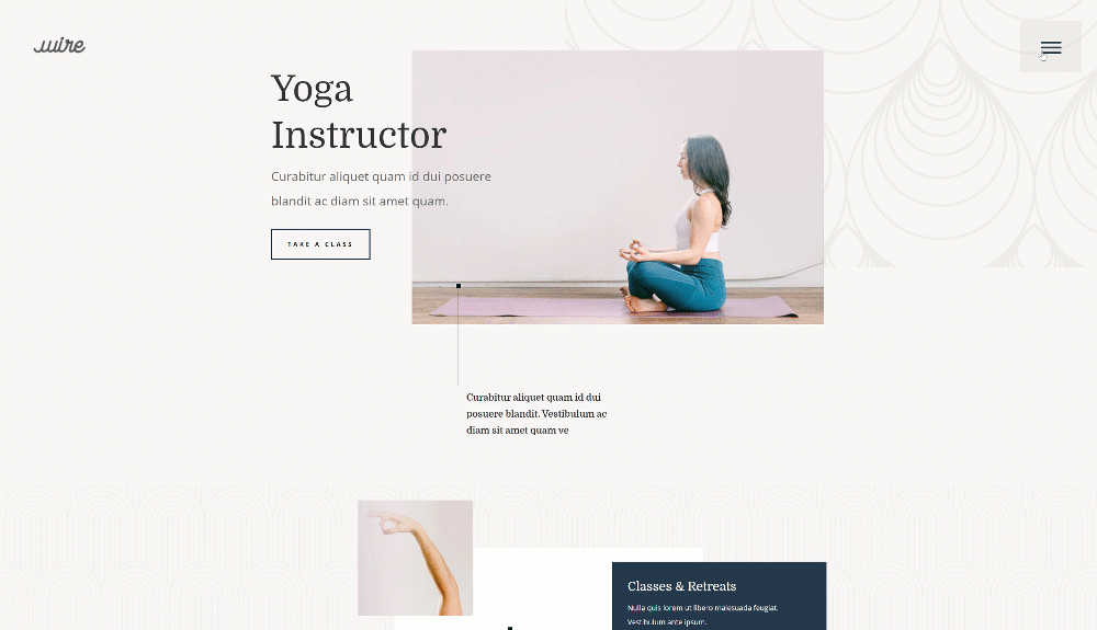 슬라이드인 메뉴