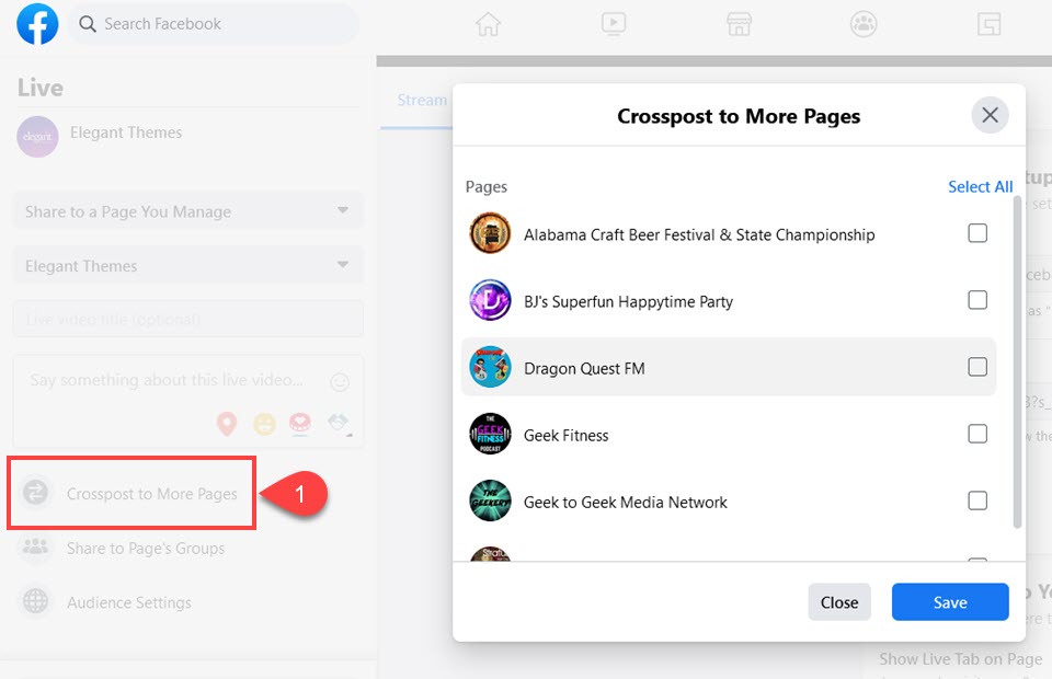 より多くのページへのクロスポスト