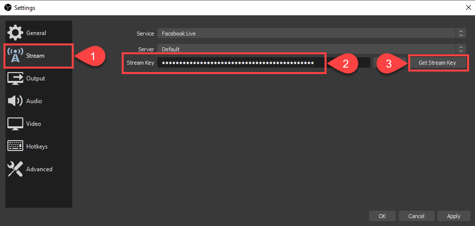 ストリームキー