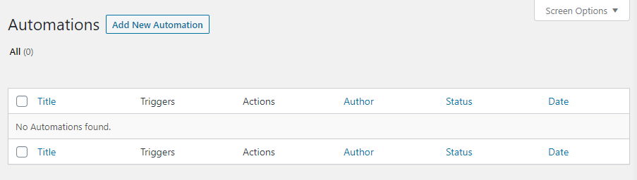 새로운 자동화를 추가합니다.