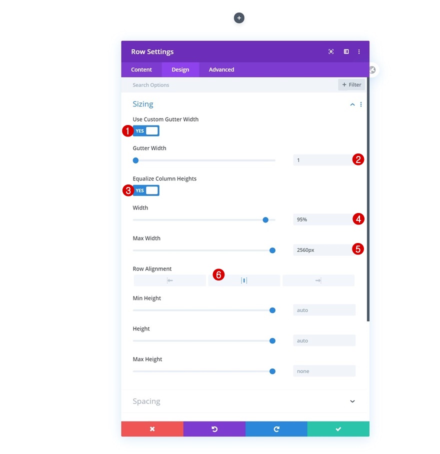 수직 스택 우 갤러리 이미지