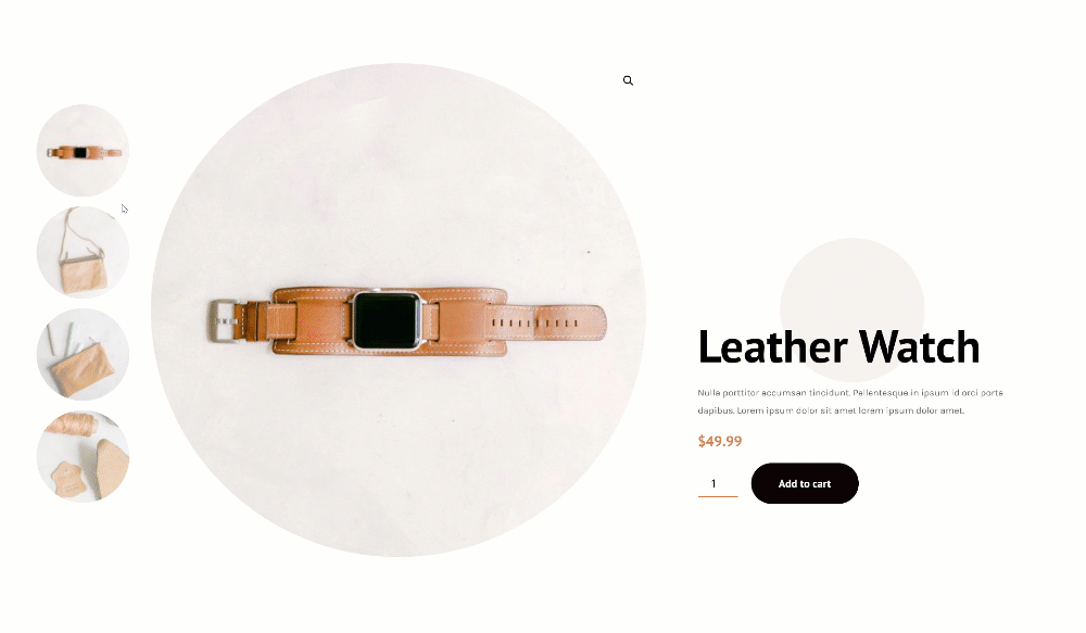 수직 스택 우 갤러리 이미지