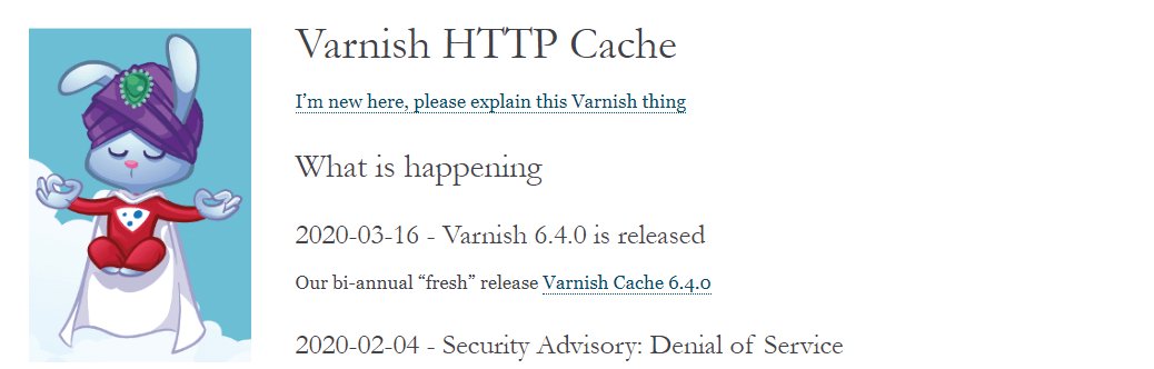 ワニスのウェブサイト。