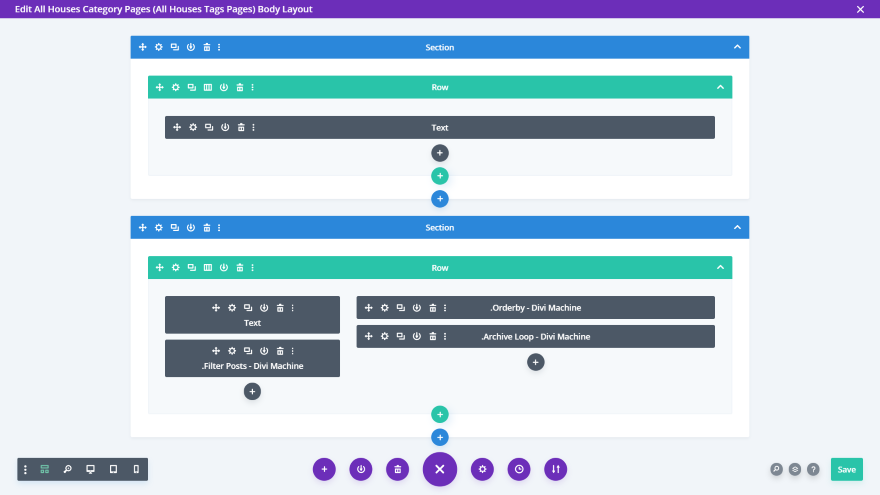 所有房屋类别和档案页面