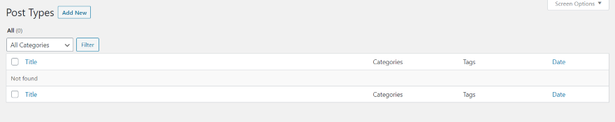 创建 Divi Machine Post 类型