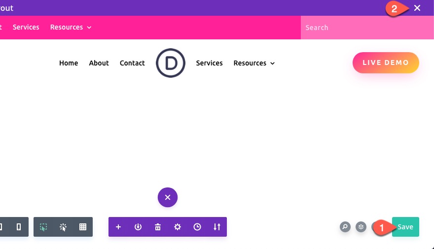 divi 동적 게시물 정보 표시줄