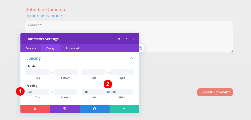 固定サイドバー