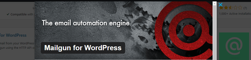 Mailgun forWordPressプラグイン。